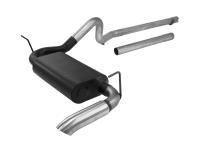 Force Ii Cat-Back Exhaust System 2007-2018 Jeep Wrangler Jk With 3.6L Or 3.8L Engine, Fits Both 2 Door And 4 Door Models Mild Sound Flowmaster