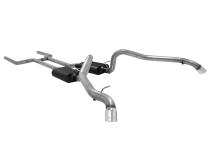 American Thunder Crossmember-Back Exhaust System Fits 1962-1967 Chevrolet Chevy Ii/Nova With V8 Engine 2.50 Inch Stainless Steel Aggressive To Moderate Sound Flowmaster