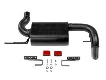 American Thunder Axle-Back Exhaust System Fits 2021-2025 Ford Bronco 2.3L/2.7L, American Thunder Axle-Back, Single Exit Flowmaster