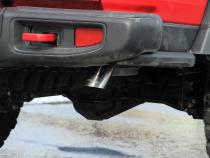 American Thunder Cat-Back Exhaust System Fits 2021-2023 Jeep Gladiator 3.0-Liter Diesel, Filter-Back, Single Rear Exit, American Thunder Stainless Steel Exhaust System Flowmaster