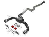 Outlaw Cat-Back Exhaust System Fits 2021-2025 Ford Bronco 2.3/2.7-Liter, Outlaw Cat-Back 3.00-Inch Stainless Steel Exhaust System, 4.00-Inch Black Chrome Tips, Dual Out Rear Exit, 2 Door Models Flowmaster