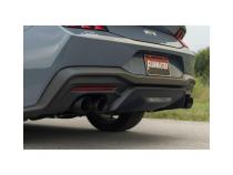 Outlaw Axle-Back Exhaust System Fits 2024-2026 Ford Mustang Gt 5.0-Liter And Ecoboost 2.3-Liter, Outlaw Axle-Back 3.0-Inch Stainless Steel Exhaust System, 4.0-Inch Black Quad Tips With Valves Flowmaster