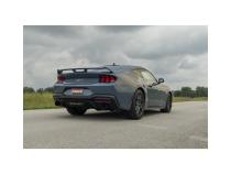 Outlaw Axle-Back Exhaust System Fits 2024-2026 Ford Mustang Gt 5.0-Liter And Ecoboost 2.3-Liter, Outlaw Axle-Back 3.0-Inch Stainless Steel Exhaust System, 4.0-Inch Black Tips With No Valves Flowmaster