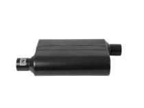 40 Series Delta Flow Chambered Muffler 40 Delta Flow Stainless Steel 2.25 Offset In 2.25 Offset Out Aggressive Sound Flowmaster