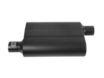 Super 44 Series Chambered Muffler Super 44 Series Stainless Steel 2.25 Offset In 2.25 Offset Out Aggressive Sound Flowmaster