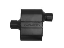 Super 10 Series Chambered Muffler Super 10 Series Stainless Steel 2.50 Inch In/Out Aggressive Sound Flowmaster
