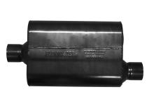 Super 44 Series Chambered Muffler Super 44 Series Stainless Steel 2.50 Inch Center In/2.50 Inch Offset Out -Aggressive Sound Flowmaster