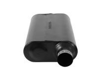 50 Series Delta Flow Chambered Muffler 50 Delta Flow Stainless Steel 2.50 Offset In 2.50 Center Out Moderate Sound Flowmaster