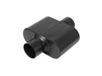 Super 10 Series Chambered Muffler Super 10 Series Stainless Steel- 3.00 Center In 3.00 Center Out Aggressive Sound Flowmaster