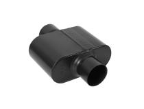 Super 10 Series Chambered Muffler Super 10 Series Stainless Steel- 3.00 Center In 3.00 Center Out Aggressive Sound Flowmaster