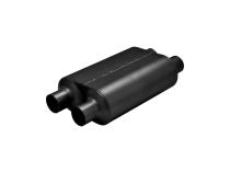 Super 40 Series Chambered Muffler Super 40 Stainless Steel 2.50 Dual In 2.50 Dual Out Aggressive Sound Flowmaster