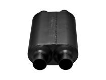 Super 40 Series Chambered Muffler Super 40 Stainless Steel 2.50 Dual In 2.50 Dual Out Aggressive Sound Flowmaster
