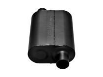 Super 40 Series Chambered Muffler Super 40 Stainless Steel 2.50 Offset In 2.50 Offset Out Aggressive Sound Flowmaster