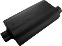 Super 50 Series Chambered Muffler Super 50 Stainless Steel 3.00 Center In 3.00 Offset Out Mild Sound Flowmaster