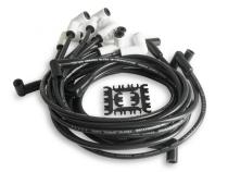 Spark Plug Wire Set Chevy Small Block With Hei 75-86 Wires Under Valve Cover Custom Fit Extreme Heat Ceramic Boot Spark Plug Wire Set ACCEL