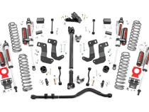 3.5 Inch Jeep Suspension Lift Kit Vertex Reservoir Stage 2 Coils &amp;amp; Control Arm Drop 18-20 Wrangler JL Rubicon-2 Door Rough Country