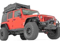 Rock Sliders Heavy Duty 4-Door 07-18 Jeep Wrangler JK 4WD Rough Country