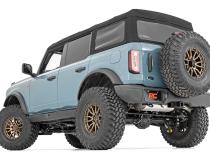 Rock Sliders Heavy Duty 4-Door Ford Bronco 4WD 21-UP Rough Country