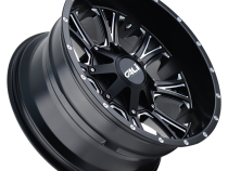 Cast Aluminum Wheels Americana 9101 SB 22x14 Milled Spokes Satin Black 6 On 135/6 On139.7 Bolt Pattern -76 Offset Cali Offroad Wheels