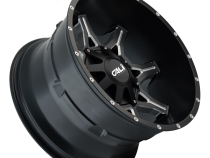 Cast Aluminum Wheels Obnoxious 9107 SB 20x9 Milled Spokes Satin Black 5 On 127/5 On139.7 Bolt Pattern 18 Offset Cali Offroad Wheels