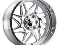 Cast Aluminum Wheels Gemini 9112 PO 20x12 Milled Spokes Polished 6 On 135 Bolt Pattern -51 Offset Cali Offroad Wheels