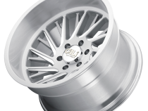 Cast Aluminum Wheels Purge 9114 SL 20x10 Brushed Brushed Silver 5 On 127 Bolt Pattern -25 Offset Cali Offroad Wheels