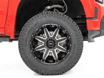 91 Series Milled One-Piece Gloss Black 22x12 8x6.5 -44mm Rough Country