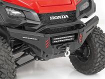 Honda Front Bumper Panels w/ 6.0 Inch LED Light Bars 16-20 Pioneer 1000 w/ Factory Stinger Rough Country