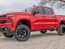 92 Series Wheel Machined One-Piece Gloss Black 20x12 8x180 -44mm Rough Country