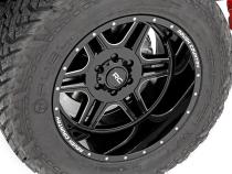 92 Series Wheel Machined One-Piece Gloss Black 22x12 6x135 -44mm Rough Country