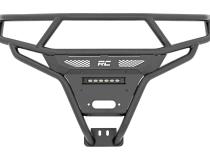 Tubular Bumper Front Black Series LED 6 Light Slim Line Polaris RZR XP1000 Rough Country