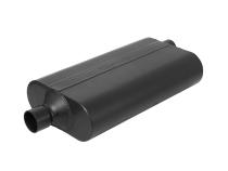 50 Series Delta Flow Chambered Muffler 50 Delta Flow 2.00 Offset In 2.00 Center Out Moderate Sound Flowmaster