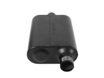40 Series Delta Flow Chambered Muffler 40 Delta Flow 2.25 Offset In 2.25 Center Out Aggressive Sound Flowmaster