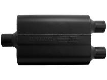 Super 44 Series Chambered Muffler Super 44 2.25 Center In 2.25 Dual Out Aggressive Sound Flowmaster