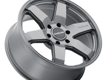 Aluminum Wheels 22x9.5 Addict 942GS Greystone Gray Multi Spoke 15 Offset 5 on 139.7 Bolt Pattern 106.5 Bore Raceline