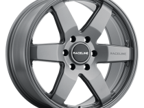 Aluminum Wheels 18x8 Addict 942GS Greystone Gray Multi Spoke 15 Offset 6 on 139.7 Bolt Pattern 106.1 Bore Raceline