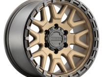 Aluminum Wheels 18x9 Krank 953BZ Satin Bronze -12 Offset 6 on 139.7 Bolt Pattern 106.1 Bore Raceline