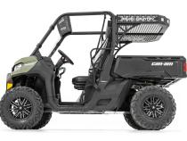 Can-Am Rear Cargo Rack w/ Cube Lights (17-20 Defender) Rough Country