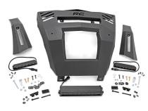 Front Bumper with 12 Inch and 6 Inch Pair Combo 16-22 Can-Am Defender Rough Country