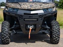 Front Bumper with 12 Inch and 6 Inch Pair Combo 16-22 Can-Am Defender Rough Country