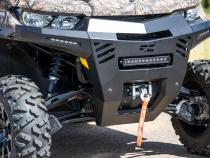 Front Bumper with 12 Inch and 6 Inch Pair Combo 16-22 Can-Am Defender Rough Country