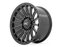 97 Series Wheel One-Piece Gloss Black 20x10 6x135 -19mm Rough Country