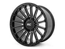 97 Series Wheel One-Piece Gloss Black 22x10 8x170 -19mm Rough Country