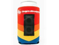 Beverage Coozie Black and Red Baja Designs