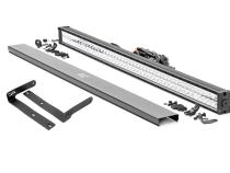 50 Inch Dual Row LED Light Kit Chrome Series with White DRL Front-Facing 14-22 Kubota RTV-X900/RTV-X1100 Diesel Rough Country