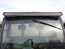 50 Inch Single Row LED Light Kit Black Series White DRL Front-Facing 14-22 Kubota RTV-X900/RTV-X1100 Diesel Rough Country