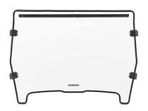 Full Windshield Scratch Resistant John Deere Gator (12-20) Rough Country