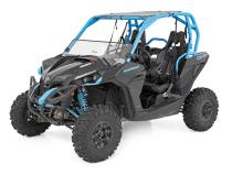 Half Windshield Scratch Resistant 14-18 Can-Am Maverick Max/15-17 Maverick Turbo Rough Country