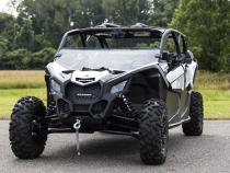 Can-Am Scratch Resistant Half Windshield 17-20 Maverick X3 Rough Country