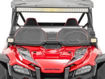 Honda Scratch Resistant Half Windshield (2019-2020 Honda Talon) Rough Country